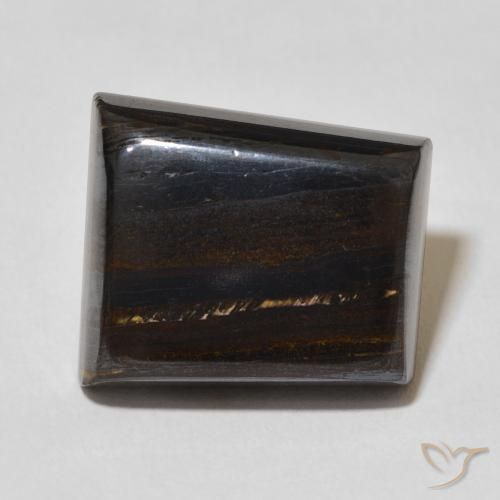 26.01ct Natural Multicolor Tiger's Eye Matrix, Fancy, Opaque