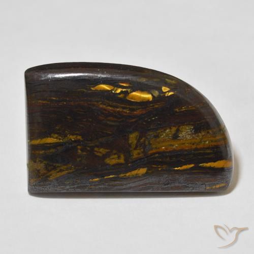 51.12ct Natural Multicolor Tiger's Eye Matrix, Fancy, Opaque