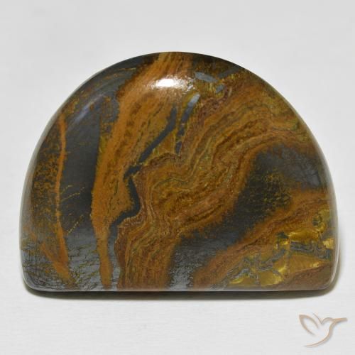 67.99ct Natural Multicolor Tiger's Eye Matrix, Fancy, Opaque