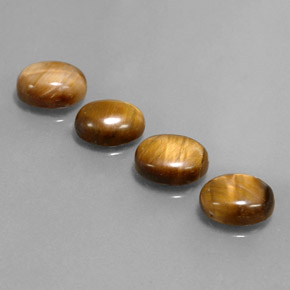 1.8ct Oval Cabochon Gold Brown Tiger's Eye Gem for sale 1.8ct Oval Cabochon Gold Brown Tiger's Eye Gem (ID: 342530)