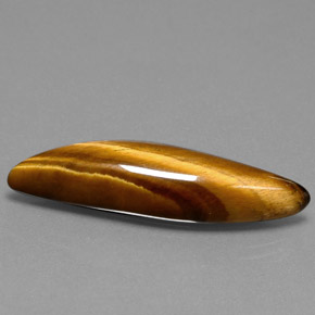 20.07 ct Brown Tiger's Eye Stone, Natural Tiger's Eye in Fancy Cabochon Shape for Sale
