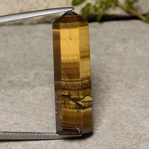 21.64ct Natural Warm Brown Tiger's Eye, Fancy, Opaque