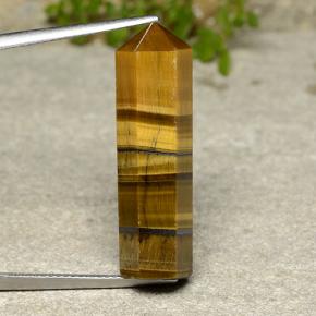 17.5ct Pencil Gold Brown Tiger's Eye for sale thumb image of 17.5ct Pencil Gold Brown Tiger's Eye (ID: 486465)