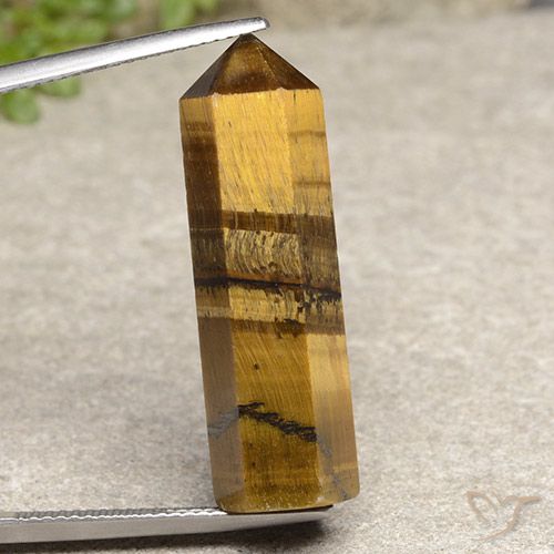 20.59ct Natural Golden Brown Tiger's Eye, Fancy, Opaque