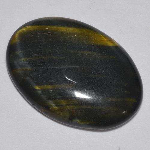 Tiger's Eye Gemstone in 20.6 x 14.4 mm Size for Sale, Tiger's Eye Stone in Multicolor Color