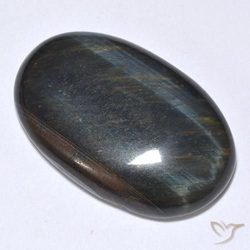 Tiger's Eye Gemstone in 26.5 x 16.8 mm Size for Sale, Tiger's Eye Stone in Gold Brown Color