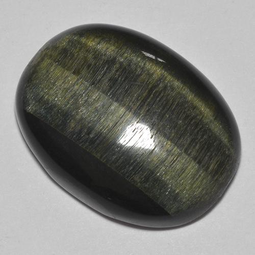 Multicolor Tiger's Eye Gem - 30.1ct Oval Cabochon (ID: 514050)