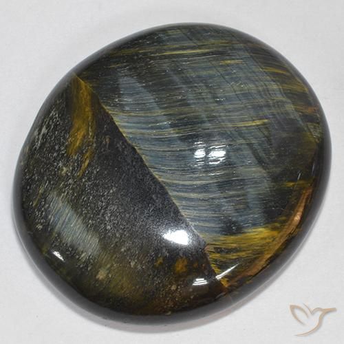 Tiger's Eye Gemstone in 27.9 x 24.9 mm Size for Sale, Tiger's Eye Stone in Gold Brown Color