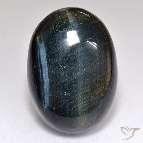 1 piese Natural Yellow Tiger Eye Gem Oval CAB CABOCHON 40x30x7mm 