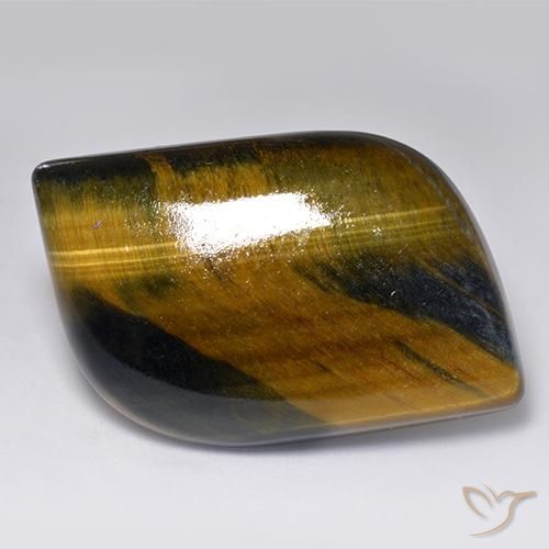 Medium-Dark Brown Tiger's Eye Gem - 86ct Fancy Cabochon (ID: 518859)