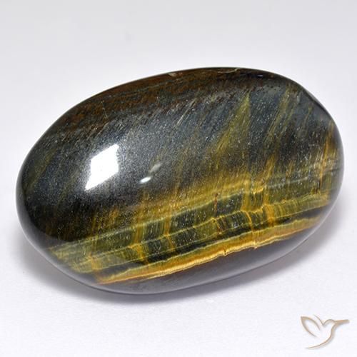 28.26ct Natural Gold Brown Tiger's Eye, Oval, Opaque