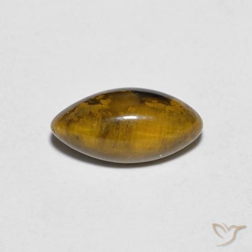 1.32 ct Marquise Tiger's Eye, 10.1 x 5.1 mm From Thailand, Photo A