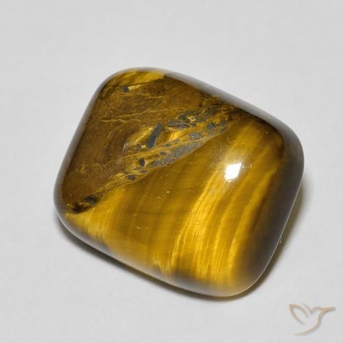 9.28 ct Cushion Tiger's Eye, 14 x 11.9 mm From Thailand, Photo A