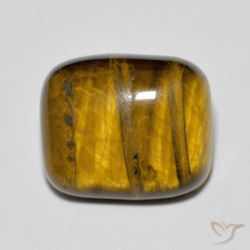 9.15 ct Cushion Tiger's Eye, 14 x 11.8 mm From Thailand, Photo A