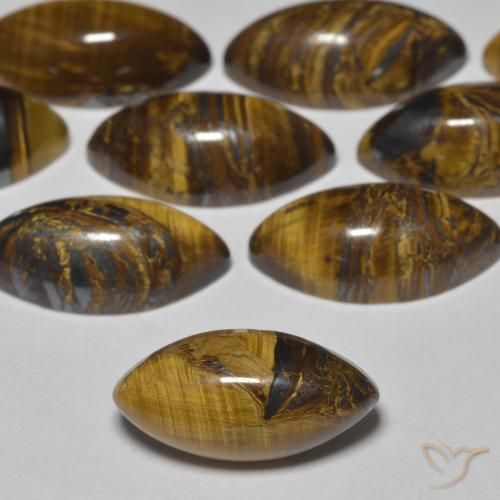 2.17 ct Marquise Tiger's Eye, 12 x 5.9 mm From Thailand, Photo A