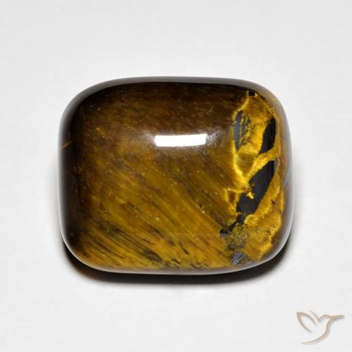 8.91 ct Cushion Tiger's Eye, 14 x 11.8 mm From Thailand, Photo A