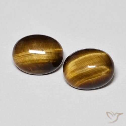 3.6 ct Oval Tiger's Eye, 8.9 x 7 mm From Thailand, Photo A