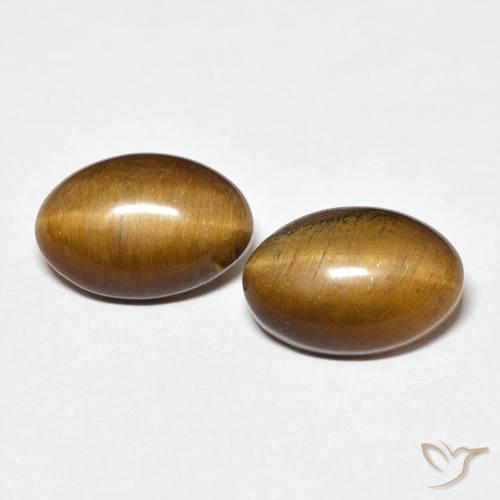 عين النمر البيضاوية 7.55 قيراطًا ، <cite dir="ltr" lang="en">12.3 x 8.3</cite> ملم من تايلاند, Photo A