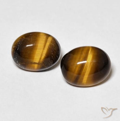 3.05 ct Oval Tiger's Eye, 8.7 x 8.7 mm From Thailand, Photo A