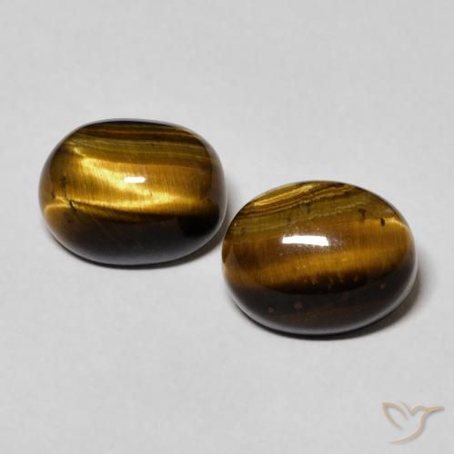 4.46 ct Oval Tiger's Eye, 9 x 7.1 mm From Thailand, Photo A