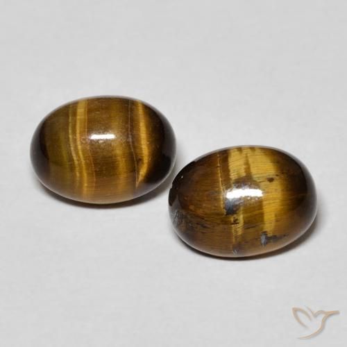2.94 ct Oval Tiger's Eye, 8 x 6 mm From Thailand, Photo A