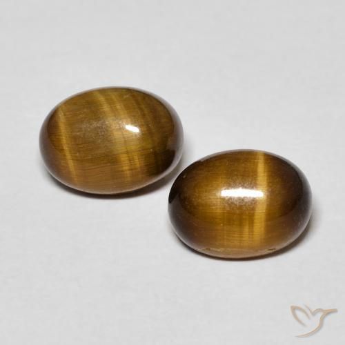 2.84 ct Oval Tiger's Eye, 7.9 x 5.9 mm From Thailand, Photo A