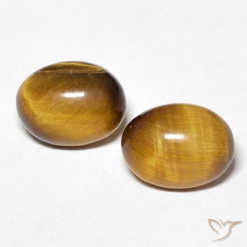 2.93 ct Oval Tiger's Eye, 8.2 x 6.2 mm From Thailand, Photo A