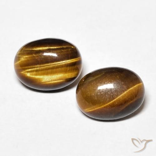 2.76 ct Oval Tiger's Eye, 8 x 6.1 mm From Thailand, Photo A