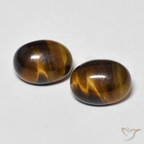 2.59 ct Oval Tiger's Eye, 7.9 x 6 mm From Thailand, Photo A