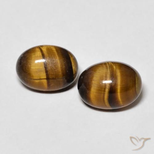 2.69 ct Oval Tiger's Eye, 7.8 x 5.9 mm From Thailand, Photo A