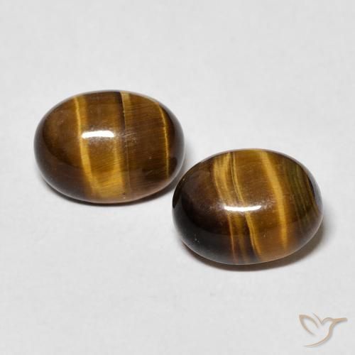 2.72 ct Oval Tiger's Eye, 8 x 6.1 mm From Thailand, Photo A