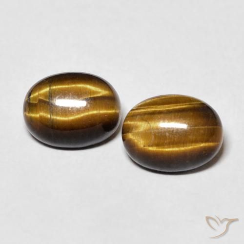 3.01 ct Oval Tiger's Eye, 8.1 x 6.2 mm From Thailand, Photo A