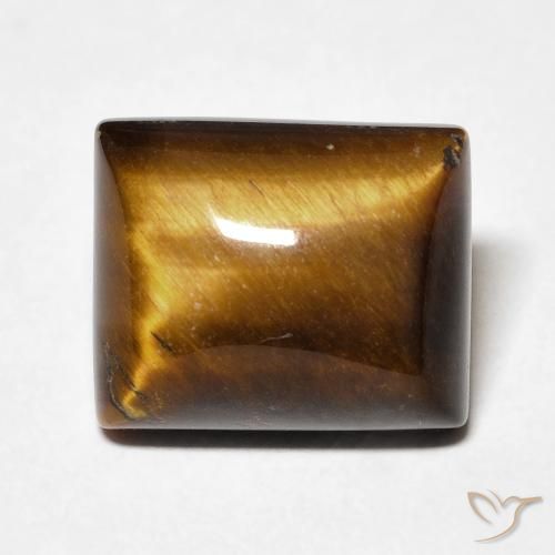 6.13 ct Baguette Tiger's Eye, 12 x 10 mm From Thailand, Photo A
