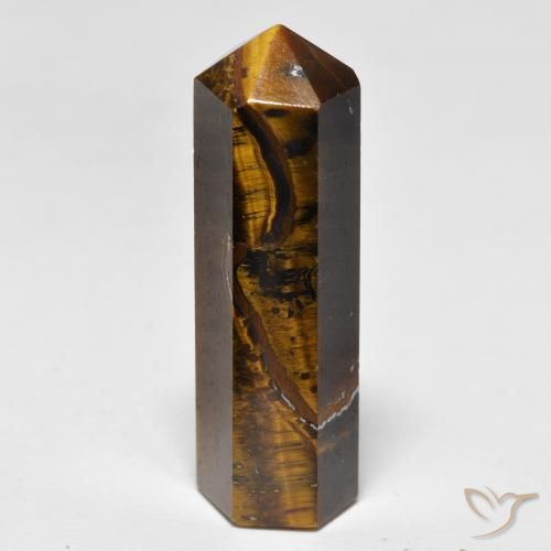 22.41ct Natural Warm Brown Tiger's Eye, Fancy, Opaque