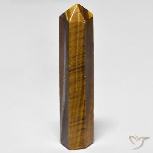27.50ct Natural Medium Brown Tiger's Eye, Fancy, Opaque