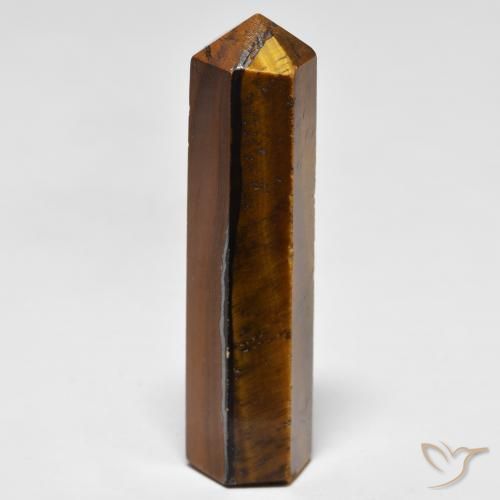 37.28ct Natural Russet Brown Tiger's Eye, Fancy, Opaque