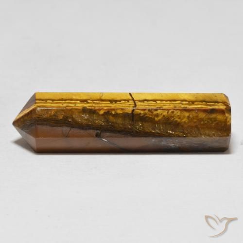 24.00ct Natural Warm Brown Tiger's Eye, Fancy, Opaque