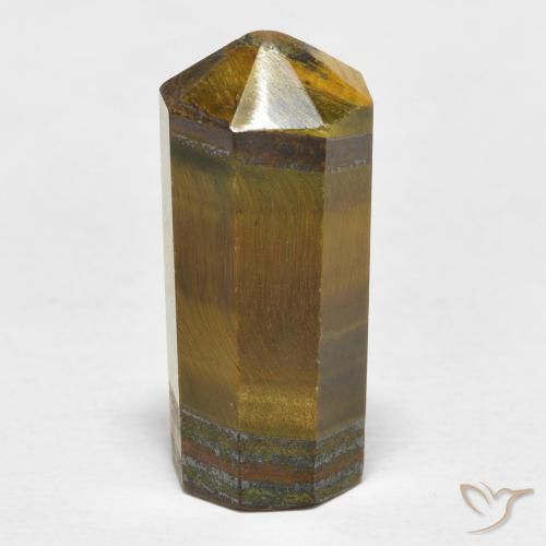 16.04ct Natural Golden Brown Tiger's Eye, Fancy, Opaque