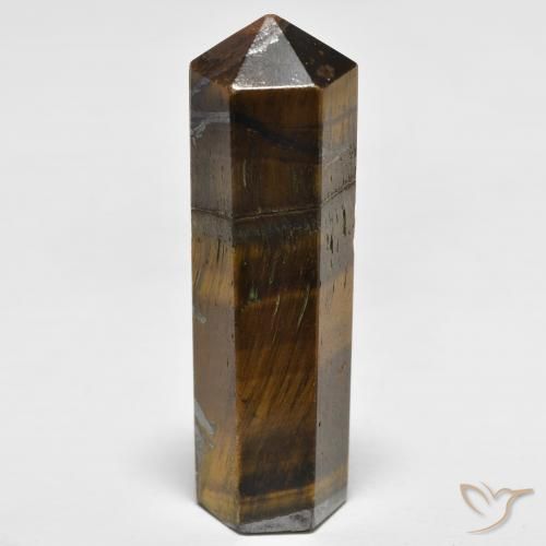 43.83ct Natural Warm Brown Tiger's Eye, Fancy, Opaque