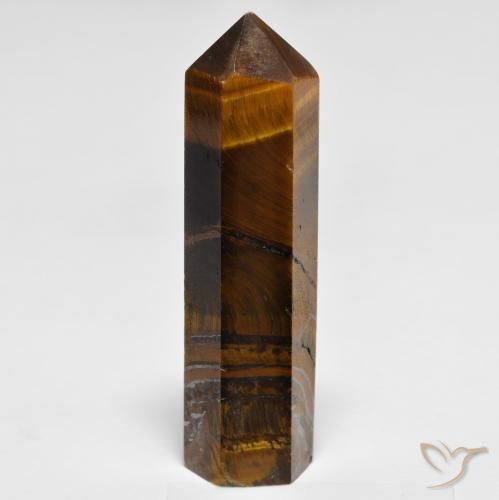 43.01 ct Pencil Cut Tiger's Eye, 39.7 x 11.7 mm From Thailand, Photo A