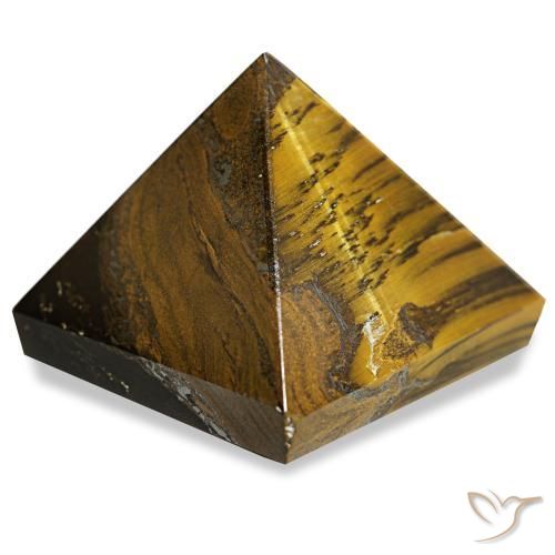 Tiger's Eye Gemstone in 27.1 x 26.6 mm Size for Sale, Tiger's Eye Stone in Light Brown Color