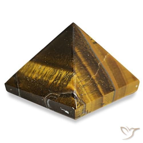 Tiger's Eye Gemstone in 28.1 x 27.9 mm Size for Sale, Tiger's Eye Stone in Warm Brown Color