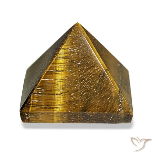 72.47ct Golden Brown Tiger's Eye, Square, Opaque