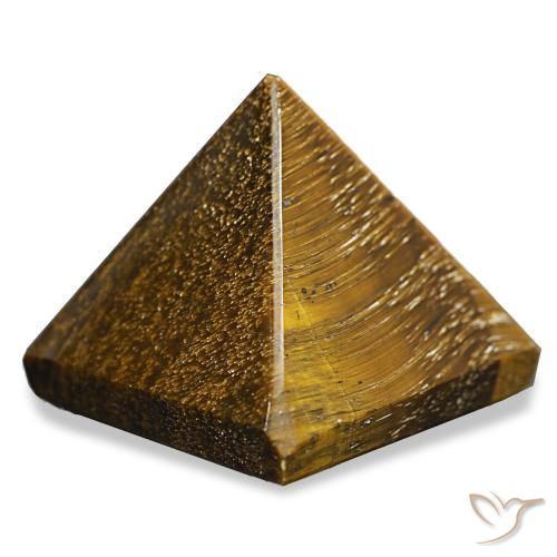 Tiger's Eye Gemstone in 28.5 x 27.9 mm Size for Sale, Tiger's Eye Stone in Warm Brown Color