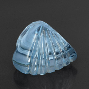 Topaz Gemstone in 16.5 x 16 mm Size for Sale, Topaz Stone in Sky Blue Color