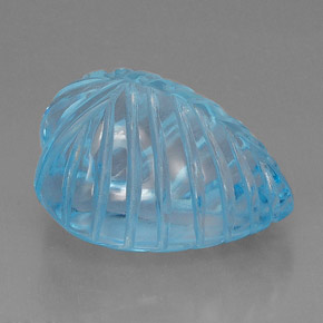Topaz Gemstone in 21.3 x 16.7 mm Size for Sale, Topaz Stone in Swiss Blue Color