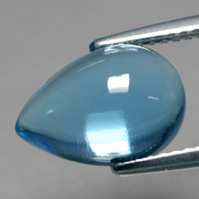 Topaz Gemstone in 12 x 8 mm (calibrated) Size for Sale, Topaz Stone in London Blue Color