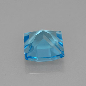 Topaz Gemstone in 8 x 8 mm (calibrated) Size for Sale, Topaz Stone in Swiss Blue Color