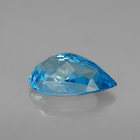 Topaz Gemstone in 10.7 x 6.5 mm Size for Sale, Topaz Stone in Swiss Blue Color