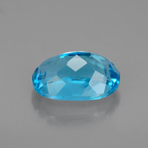 Topaz Gemstone in 8.9 x 6.2 mm Size for Sale, Topaz Stone in Swiss Blue Color